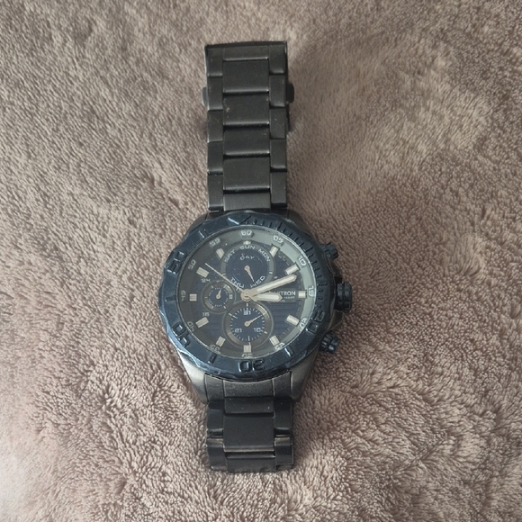 Black Chronograph Watch - Picture 1 of 2